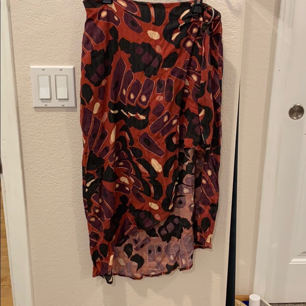 Free people wrap skirt size 2